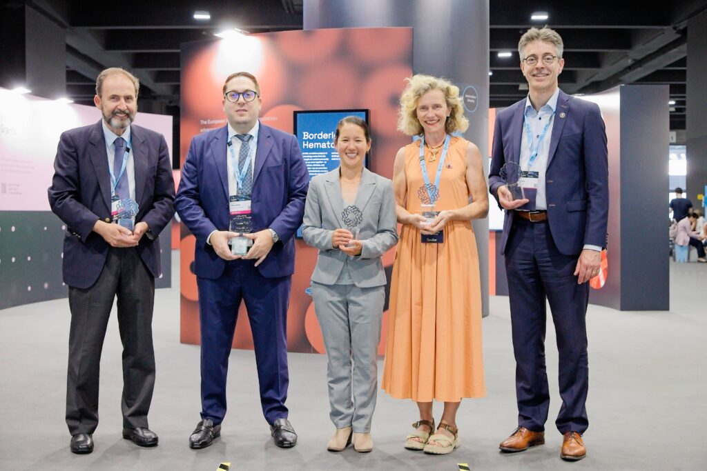 Alberto Orfao, Khaled Musallam, Mandy Lauw, Anna Schuh, and Jan Cools.