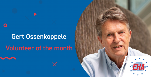 Voulenteer of the month Gert Ossenkoppele